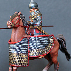 Сборная фигура из металла Persian warrior 5 c.b.c, 54 мм, Alive history miniatures