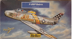 80277 К N.A F-86F Sabre 1/72 Heller (Q445-030) (Q445-030)
