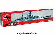 Сборная модель из пластика А Корабль PRINZ EUGEN (1/600) Airfix - фото