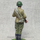 Гвардии красноармеец с ППШ, 1943-45 гг. СССР, 54мм, Красный фронт, 54 мм (КФ-021) (КФ-021)