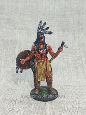 Миниатюра из олова Спокойствие прерий, 54 мм, Студия Большой полк - фото