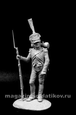 Сборная миниатюра из смолы Капрал Испанского полка Жозефа Наполеона. 1809-12 гг, 54 мм, Chronos miniatures (CHM-54178) (CHM-54178)