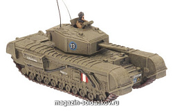 Сборная модель из пластика Churchill III (15мм) Flames of War (BR072) (BR072)