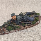 Германский пулеметчик 1941 год, 54 мм, Студия Большой полк (ИЛ1001.14.03.54) (ИЛ1001.14.03.54)