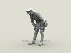 Сборная фигура из смолы SM 3133 Полковник танковых войск РККА, 1941 г., 1:35, SOGA miniatures (SM-3133) (SM-3133)
