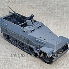 German Hanomag Halftrack (gray) w/insignia, 1:32 ClassicToySoldiers с экипажем (Q540-0121) (Q540-0121)