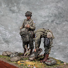 Сборная фигура из смолы SM 3635 Парашютисты США. День Д.1944 год, 1:35, SOGA miniatures