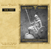 MM-5435 Vikinng warrior (Sigurd Spear), 54 mm. Mercury Models