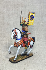 Конный самурай, 54 мм, Студия Большой полк - фото