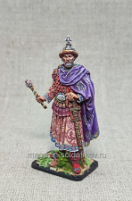 Миниатюра из олова Владимир Мономах, 54 мм, Студия Большой полк - фото