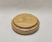 Подставки для фигур и диорам Подставка из дуба круглая d= 70 мм, Магазин Солдатики - фото