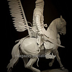 Сборная миниатюра из смолы Знатный воин Крымского ханства, XVI-XVII вв., 75 мм, TRILOKA MINIATURES (TLK-75-043) (TLK-75-043)