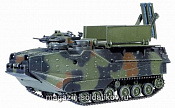 Масштабная модель в сборе и окраске Д Ремонтно-эвакуационный БТР AAV7A1 MICLIC (1/72) Dragon - фото