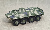 БТР-60ПБ модель бронетехники 1/72 «Русские танки» №090 - фото