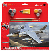 Сборная модель из пластика А Самолет BAe Harrier GR9A (1/72) Airfix - фото
