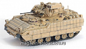 Масштабная модель в сборе и окраске Д M2A2 Bradley w/ERA, 2nd Battalion, 7th Regiment, 3rd Infantry Div.,Baghdad 2004 (1/72) Drag - фото