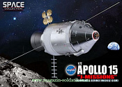 50397 Д Космический аппарат  NASA Apollo 15 "J-Mission" command & service module (1/72) Dragon