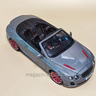 Bentley Continental кабриолет серый, 1:18, Burago (Q307-118) (Q307-118)