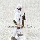 Автоматчик пехоты Красной Армии в зимнем камуфляже, 1941-45 гг., 54 мм (QF0029) (QF0029)