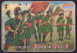 Солдатики из пластика Гвардия Петра I (1/72) Strelets (031) (031)