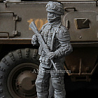 Сборная фигура из смолы Soldier ofassault engineering-sapper battalion, Russia 2016 (1:35) Ant-miniatures