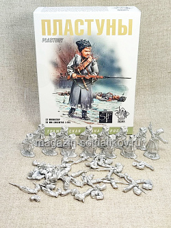 Пластуны (13 фигур) 28 мм АРЕС (RA-44) (RA-44)