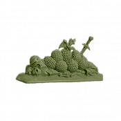 Солдатики из пластика Гнездо, 54 мм (зелёный), Воины и битвы - фото