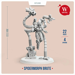 Сборные фигуры из смолы Spidermorph Brute, 28 мм, Артель авторской миниатюры «W»