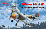 32030 Bucker Bu 131D, Германский учебный самолет ІІ МВ (1:32), ICM			