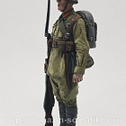Миниатюра в росписи Боец РККА, 1937-1941 гг, 54 мм (НФ0057.14.01.54) (НФ0057.14.01.54)