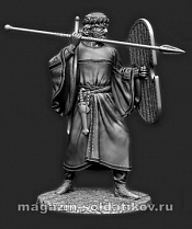 Сборная миниатюра из смолы Персидский воин отряда Бессмертных, 54 мм, Chronos miniatures - фото