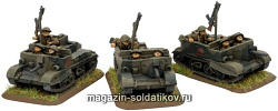 Сборная модель из пластика Scout Carrier Platoon (15mm) Flames of War (BR207) (BR207)