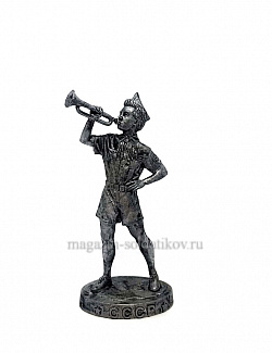 Миниатюра из металла Пионер с горном 54 мм, EK Castings (USSR-01) (USSR-01 )