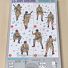 Сборные фигуры из пластика 6010 Д Солдаты Солдаты US Army Airborne (Normandy 1944) (1/35) Dragon (Q445-244) (Q445-244 )