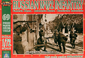 АТЛ 010 Фигурки солдат Russian Infantry WWII   (1/72) Nexus