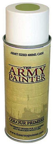 Спрей грунтовка - Army green (Зеленый), 400 мл, Army Painter