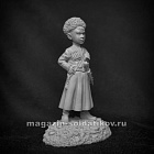 Сборная миниатюра из смолы Казачок, 50 мм, Altores studio, (F-50-129) (F-50-129)