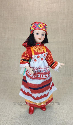 Кукла в летнем костюме Орловской губернии №34