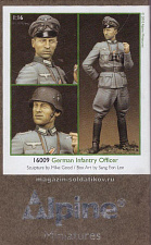 Alpine miniatures German Infantry Officer - фото