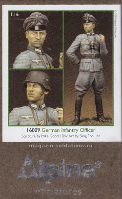 Alpine miniatures German Infantry Officer (16009) (16009)