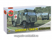 Сборная модель из пластика А Грузовик LANDROVER 1 TONNE FC AMBU (1/76) Airfix - фото