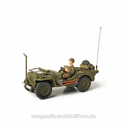 Масштабная модель в сборе и окраске США, военный автомобиль (GP), Нормандия, 1944, 1:72 Unimax