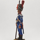 Миниатюра из олова Старший сержант 2-ой орлоносец 7-го лёгкого полка, 1809г, 54 мм, Студия Большой полк (БП0506.12.03.54) (БП0506.12.03.54)