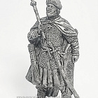 Миниатюра из олова 366. Князь Олег Рязанский (1338-1402 гг.), 54 мм, EK Castings (366-К) (366-К)