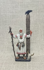 Миниатюра из олова Ведун, 54 мм, Студия Большой полк - фото