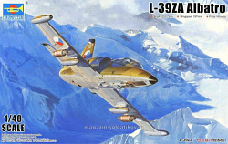 Сборная модель из пластика Самолет L-39ZA Albatros 1:48 Трумпетер (05805) (05805)