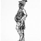 Миниатюра из олова 845 РТ Дивизионный генерал. Франция, 1798 год, 54 мм, Ратник