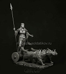 Сборная миниатюра из смолы Фрейя, 75 мм, TRILOKA MINIATURES - фото