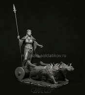 Сборная миниатюра из смолы Фрейя, 75 мм, TRILOKA MINIATURES - фото