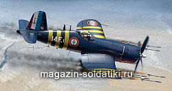 Сборная модель из пластика ИТ Самолет F4U-7 Corsair (1/72) Italeri (1313) (1313)